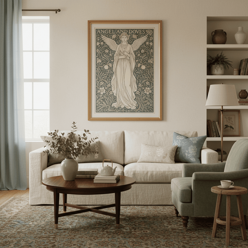 Curating Calm: The Enduring Charm of William Morris Art in Modern Interiors